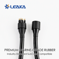 Conector Circular Submarino Enchufable de 10 Pines, Impermeable IP69K, para ROV/AUV Subacuático, IL10M IL10F, Pines de Cobre, Potencia Nominal de 10A