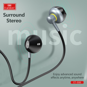 Earldom Loại C Âm Thanh Kỹ Thuật Số Tai Nghe Có Dây Earbuds Đối Với Huawei Samsung iPad Trò Chơi Máy Tính Trong Tai Tai Tai Nghe Có Dây 3.5 Cắm - Product Image 3