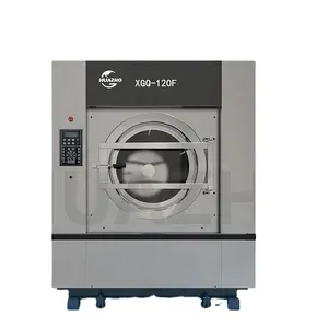 100kg mesin cuci industri pemanas listrik/uap mesin cuci hotel