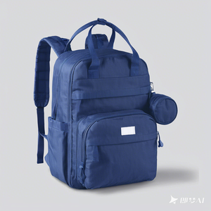 Échantillon gratuit sac à dos personnalisé pour femmes livraison directe sac momie pliable avec berceau de lit sac à dos pour bébé sac à langer station à langer - Product Image 1