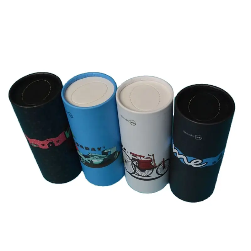 2 Ply Facial Tissue Cylinder Tube Paper Box With Logo box tissue