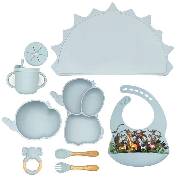 SET7450HPB  810#zoo bleu poussiéreux