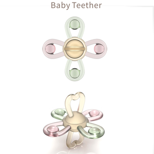 Nouveauté : Jouets de dentition unisexes de qualité alimentaire pour bébés, balle éducative Manhattan, sans BPA, en <span class=keywords><strong>silicone</strong></span> <span class=keywords><strong>souple</strong></span> pour bébés - Product Image 4