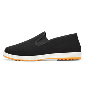 Vente directe usine 2021 <span class=keywords><strong>Chaussures</strong></span> noires décontractées et sportives respirantes et résistantes à l'usure, avec tige <span class=keywords><strong>en</strong></span> <span class=keywords><strong>toile</strong></span> et semelle extérieure <span class=keywords><strong>en</strong></span> PVC moulée par injection - Product Image 5