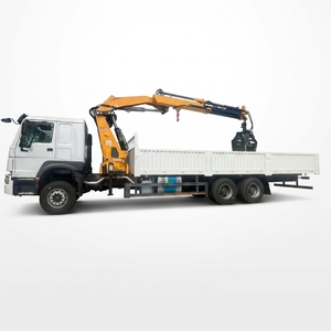 Camion grue à bras articulé hydraulique 10t à transmission intégrale, directement <span class=keywords><strong>de</strong></span> l'usine, camion <span class=keywords><strong>de</strong></span> levage robuste pour <span class=keywords><strong>la</strong></span> construction - Product Image 1
