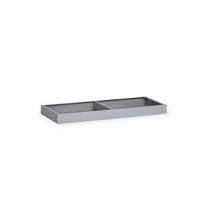 Fami <b>Shelf</b> Base Ed5023 L1125 D660 H155 Dark Grey Ral7000 <b>Bracket</b> Support - Product Image 3