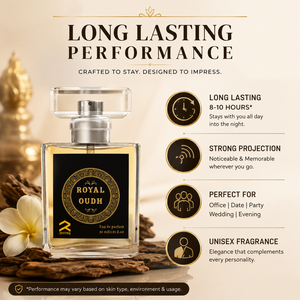 Parfum Zesteq Royal Oudh pour Homme et Femme 30 ml, Eau de Parfum Oudh Longue Durée, Parfum Oriental Boisé de Luxe pour un Usage Quotidien - Product Image 2