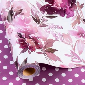 Papier cadeau floral luxueux et personnalisable de 80g avec différents motifs, idéal pour la fête des mères, les mariages et la Saint-Valentin - Product Image 2