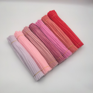 Nhà Sản Xuất Của Tự Làm Thủ Công Nguồn Cung Cấp 100 cái/gói Giáo Dục Chenille Gốc Ống Chất Tẩy Rửa Xoắn Gậy Dây Đồ Chơi Cho Trẻ Em 0.6*30Cm - Product Image 2