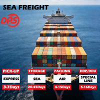 Agente de Carga Marítima DDP de China a Estados Unidos, Francia, España, Portugal, Envío Puerta a Puerta, Entrega Exprés, Dropshipping