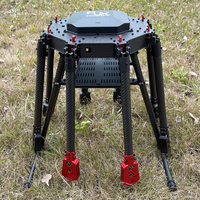 RJX 1080mm 8-Achsen Faltbarer Octocopter Kohlefaser-Drohnenrahmen mit Motorhalterungen Landegestell Schwere Nutzlast Multirotor UAV