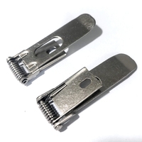 Clip de fixation en acier nickelé de 55 mm pour downlight LED, ressort de torsion, pince de montage pour plafonnier encastré, accessoires de fixation de lampe en métal