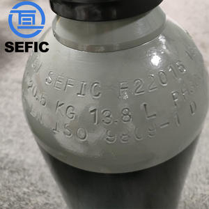 Bouteille de bière haute pression en acier au carbone de 13,4 l et 10 kg conforme à la norme ENISO9809-1 - Product Image 3