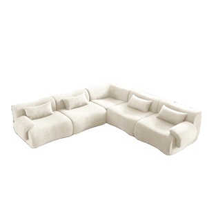 Sofá de Terciopelo Holandés en Oferta, Juego de Muebles para el Hogar, Sofá Seccional Rectangular de Tela de Tres Plazas, Sofás Económicos para Sala de Estar - Product Image 5