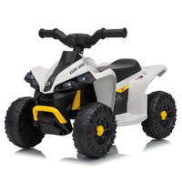 Quad électrique pour enfants avec lumières LED, musique et batterie, véhicule jouet