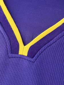 在庫あり男子バスケットボールジャージーセットロサンゼルススタイルナンバー24ノースリーブスポーツユニフォーム出荷準備完了 - Product Image 4