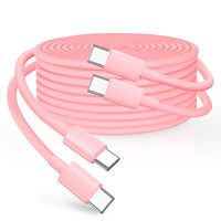 Kabel Data cepat kabel pengisi daya Cepat PD 100W kabel USB Tipe C ke USB C bahan Tpe lembut dengan ABS Tipe C ke C kabel USB C