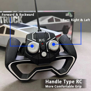 سيارة تحكم عن بعد للأطفال ببطارية مزدوجة على شكل شاحنة سايبر، مقياس 1:14، سرعة عالية، قناتان، لعبة سيارات انجراف مع شاحن، هدية عيد ميلاد - Product Image 6