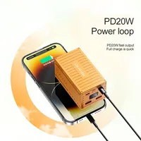 HDL bank daya 40000mah produk kreatif, kapasitas besar hadiah daya ponsel cepat isi daya ponsel