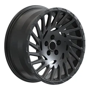 GVICHN品牌更轻更坚固的设计客车车轮一体式锻造车轮18 19 20英寸合金锻造轮辋奔驰