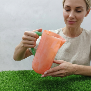 Jarra de Resina Moderna y Lujosa para Bebidas, Hecha a Mano, Ligera, Ecológica, Apta para Lavavajillas, para el Hogar, Comedor, Jardín y Fiestas - Product Image 1