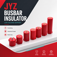 Isolateur de barre omnibus JYZ, entretoise de support électrique basse tension rouge pour armoire de commande, panneau, tableau de distribution, boîtier de commutation JYZ25*30