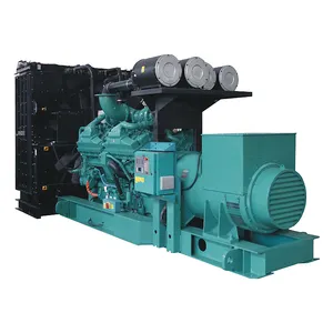 ขายร้อน825kva 660kw KTA38-G2 50/60Hz เสียงเสียงต่ำประเภทเงียบ Cummins ชุดเครื่องกำเนิดไฟฟ้าดีเซล