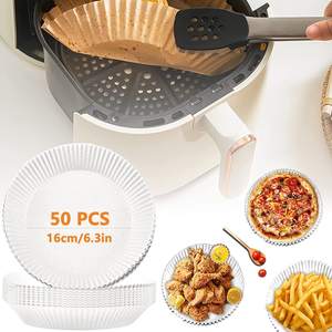 แผ่นรองหม้อทอดไร้น้ำมัน,ที่ทอดไร้น้ำมันสีน้ำตาลแผ่นซับกระดาษทอดไร้น้ำมันแบบใช้แล้วทิ้งกระดาษซับสำหรับทำอาหาร - Product Image 1