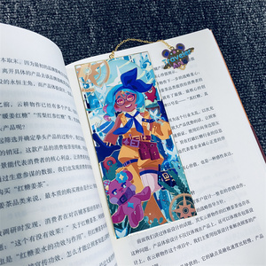 2025 Quà Tặng Khuyến Mãi Men Kẽm Hợp Kim Kim Loại Bookmark Tùy Chỉnh Cá Nhân Bookmark 3D Dễ Thương Phim Hoạt Hình Anime Bookmark Cho Cuốn Sách - Product Image 3