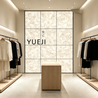 Boîte à lumière LED suspendue en tissu DuPont Tyvek avec impression UV texturée rétroéclairée, enseigne de magasin suspendue, logo personnalisé, affichage publicitaire