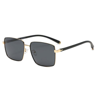 Logo personnalisé Steampunk créateur de mode UV400 nuances dames lunettes de soleil surdimensionné marque de luxe polarisé carré unisexe rose