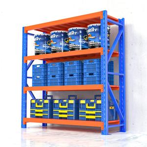 رف مستودع صناعي معدني بولتليس وقابل للتعديل مع رفوف طلاء مسحوق - Product Image 3