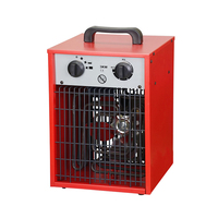 Calentador de Aire Eléctrico Portátil de Tubo de Acero Inoxidable IP24, Calentador de Aire Industrial Eléctrico para Interiores