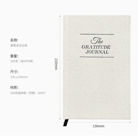 Carnet A5 personnalisé en tissu de lin, couverture rigide de haute qualité, journal/agenda, logo personnalisé, vente directe usine