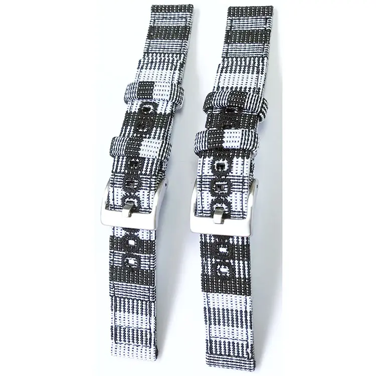 22mm Strong Sailcloth Fabric Straps Watch Bands For Smart Watch Apple / For Gucci / Huawei Honor / Panerai / Samsung / Garmin