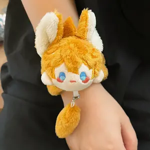 Genshin Impact colgante de felpa muñeca de peluche regalo de niña anime juguete de peluche Dadalia pop anillo pulsera de felpa