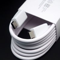 Câbles de données Type C Charge rapide 2025 Nouveau type C à C S21 Câble de données 1M Câbles de données de charge rapide Prix bas pour téléphone portable