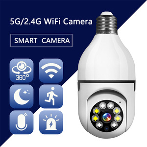 กล้องรักษาความปลอดภัยไร้สาย V380 Pro ขนาดเล็กเซ็นเซอร์ CMOS 1080 HD มองเห็นในเวลากลางคืนระบบตรวจจับการเคลื่อนไหวด้วยเสียงสองทาง360ไวไฟ - Product Image 4