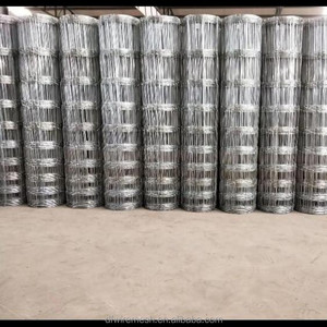 Rotolo di Recinzione per Campi 6ftx330ft, Rete Metallica in Acciaio Zincato per Recinzioni di Allevamenti e Vigneti - Product Image 4