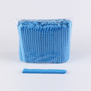 Capuchon de protection jetable non tissé pour cheveux, <span class=keywords><strong>blanc</strong></span>, bleu, rouge, noir - Product Image 3