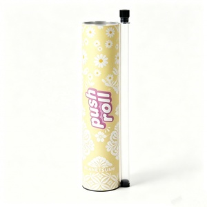 Biodegradable Sushi Tube Luxury Design Food-Grade Packaging <b>Gift</b> Cardboard Paper Cylinder <b>Box</b> - Product Image 2