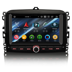Erisin ES6554L Autoradio Android 14.0 da 7 Pollici con CarPlay, GPS, Amplificatore, 4G WiFi, IPS, DSP per Sistema Stereo <span class=keywords><strong>Fiat</strong></span> <span class=keywords><strong>500L</strong></span> - Product Image 1