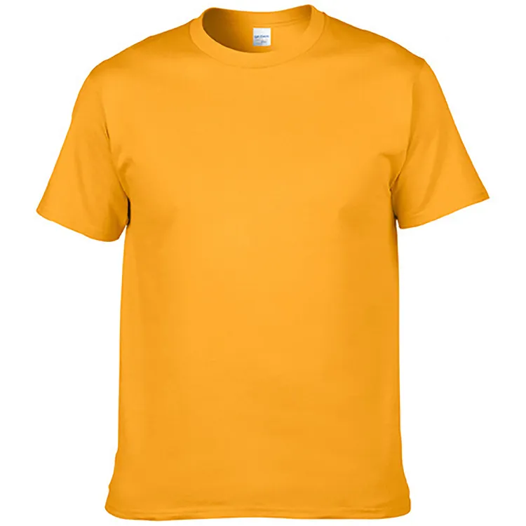 Groothandel Mannen T-shirt 100% Katoen T-shirt Blank Outdoor Wear Custom Man Apparel