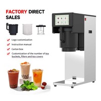 Machine à Infuser le Thé Intelligente Commerciale en Acier Inoxydable – Infuseur Multi-Boissons Intelligent pour un Infusion Parfait pour les Salons de Thé et les Boutiques de Chai Latte