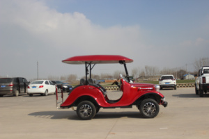 Voiturette de golf rétro vintage, style ancien, pour la visite des sites, prix abordable, pour piste de course vintage - Product Image 4
