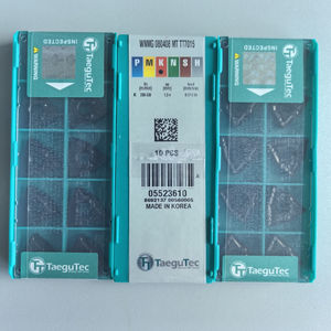 TaeguTec 100% Original WNMG080408 MT TT7015 Insertos de Carburo Triangulares, Herramientas de Corte OEM para Torneado Externo en Tornos CNC, en Stock - Product Image 2