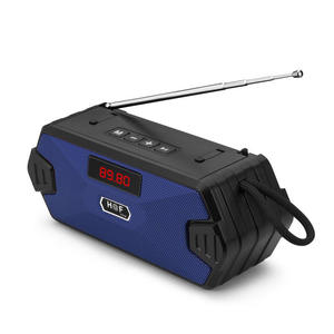 Récepteur radio FM portable personnalisé, antenne télescopique, écran numérique, basses puissantes, haut-parleur audio multimode, lecteur de musique d'intérieur - Product Image 3