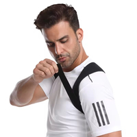 Ceinture de soutien de la clavicule en néoprène/nylon respirante et ajustable, personnalisable en gros, pour le sport et le travail