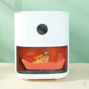 หม้อทอดไร้น้ำมันลมไม้สีขาวสำหรับ2023แผ่นรองหม้อทอดไร้น้ำมัน - Product Image 6