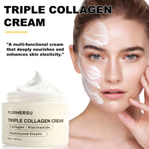 Crème Anti-Rides Intensive Triple Collagène Niacinamide Calendula Éclaircissante Hydratation Profonde Multi-Nourrissante - Product Image 3
